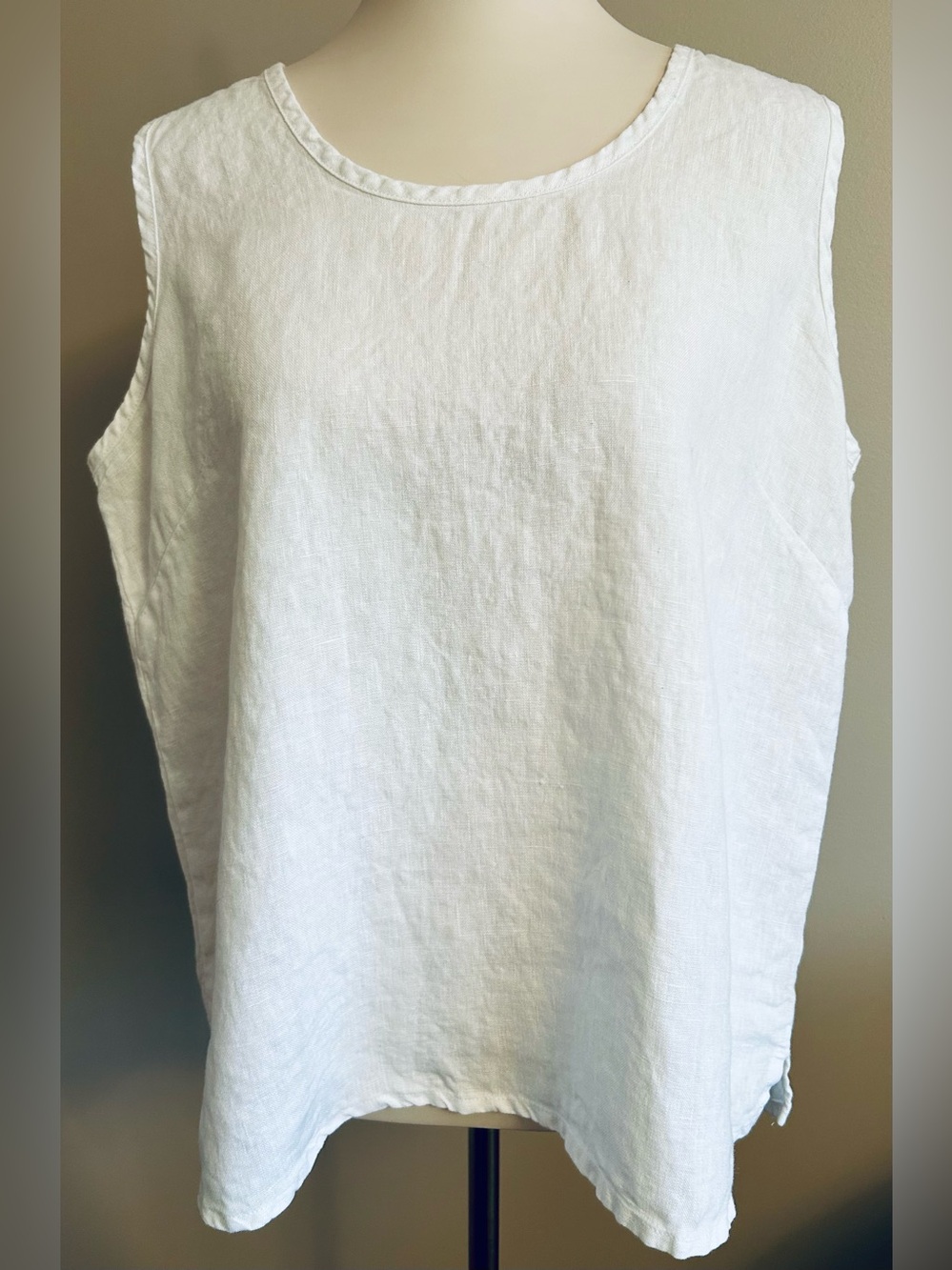Dolcezza Linen Tunic Shell/Tank